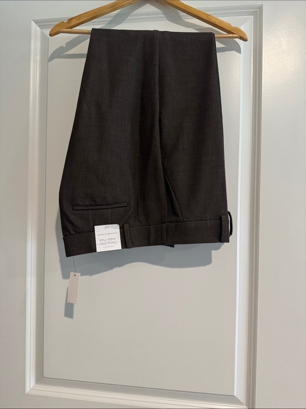 Talbots Hempshire Ankle Pant in Dark Brown